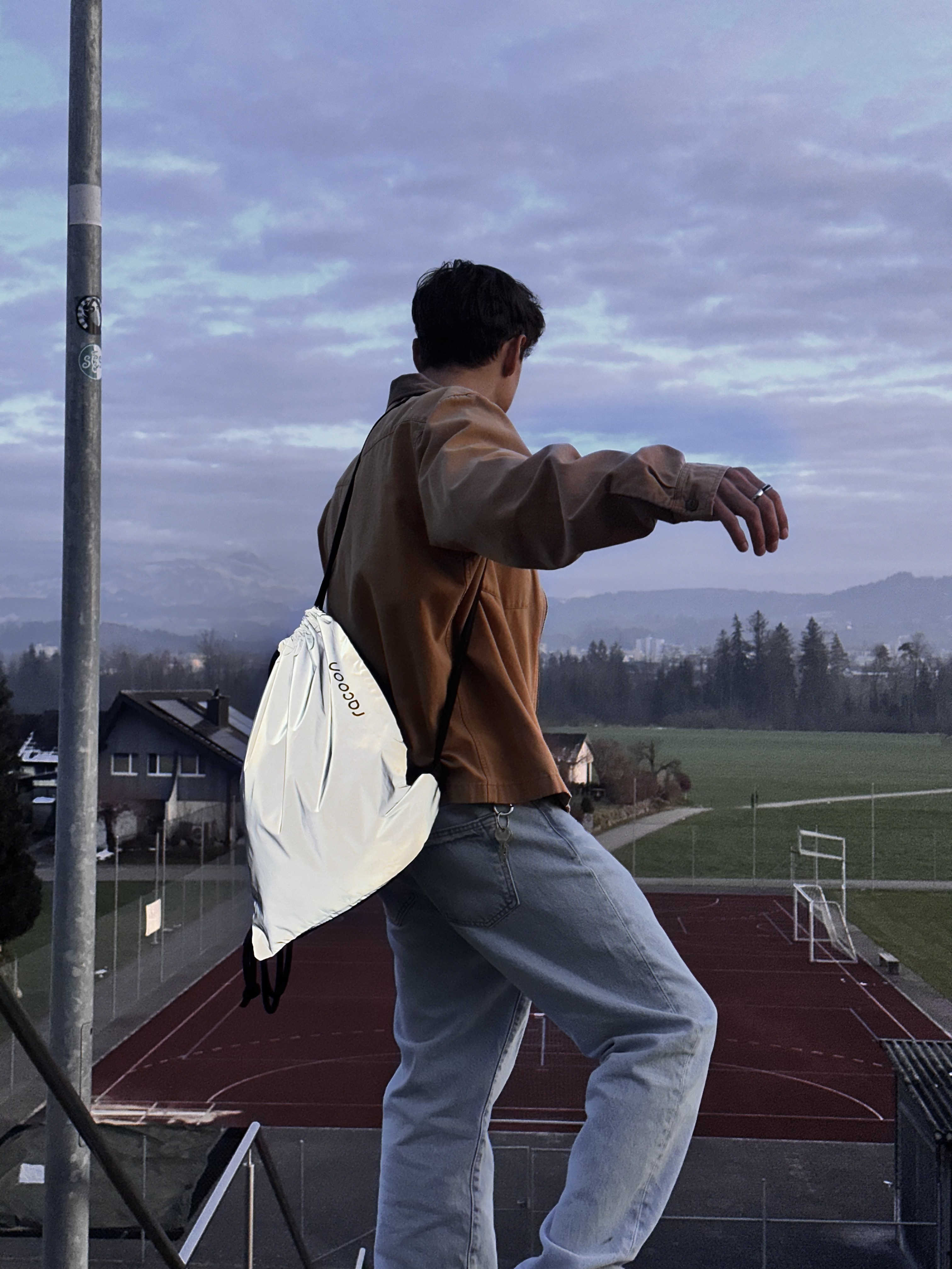 Sportbag racoon