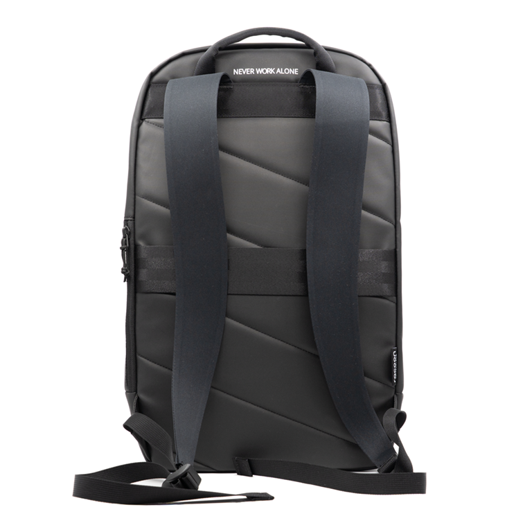 Rucksack, Backpack, Schwarz, Gepolstert, Tragelasche