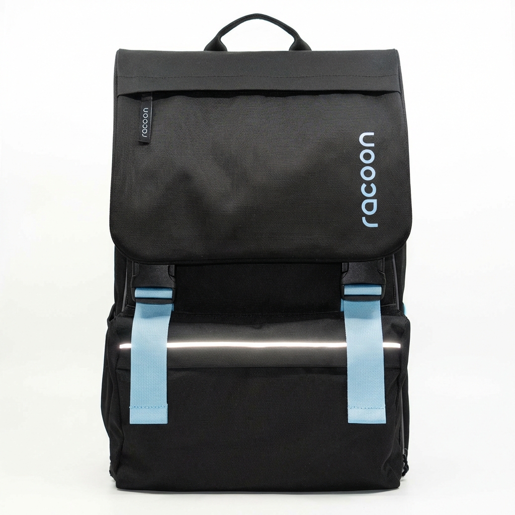 racoon schulrucksack