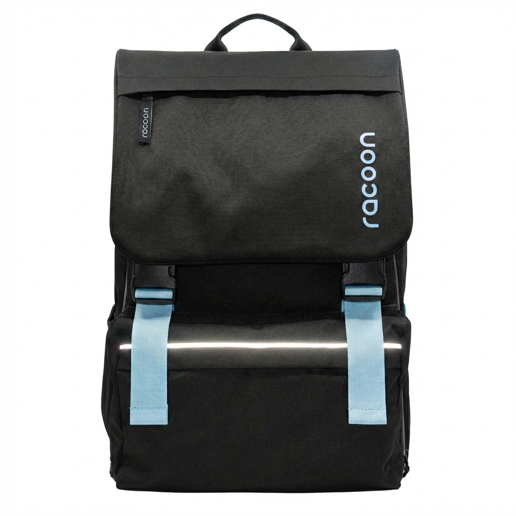 racoon schulrucksack