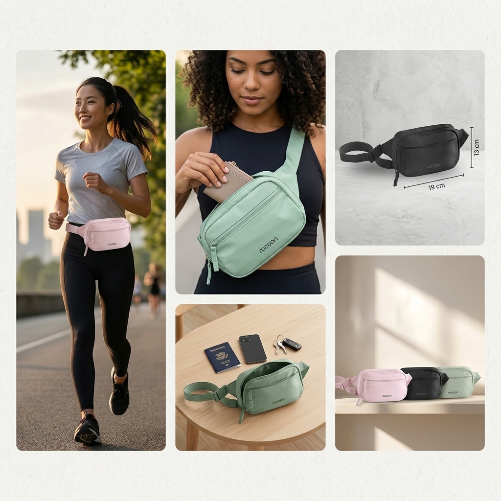 Gürteltasche, Taillentasche, Umhängetasche, Gürteltasche, Sporttasche, Gürteltasche, Taillentasche, Umhängetasche, Sporttasche, Reißverschluss, taillierte Gürteltasche, Gürteltasche, Hipbag, Umhängetasche, Waistbag
