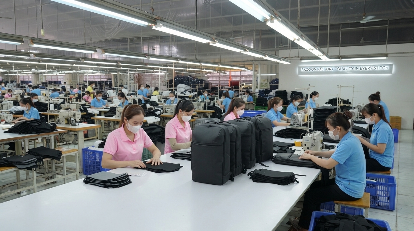 textiles, garment, mask, produktion, fabrik, textile factory, garment production, Gesichtmaske, Rucksack, Lieferkette, fertigung, näherei, masken, taschen, backpacks