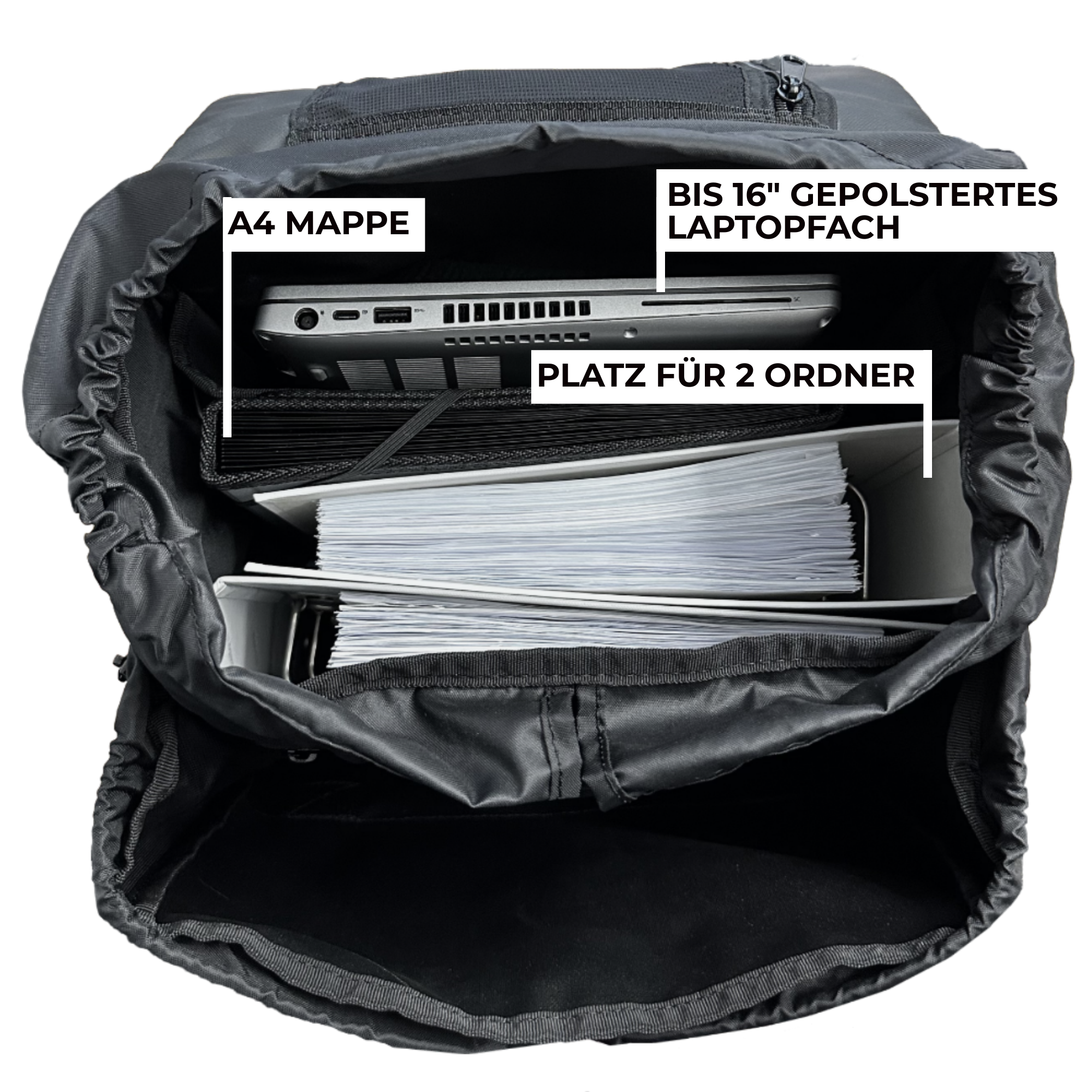 rucksack innen